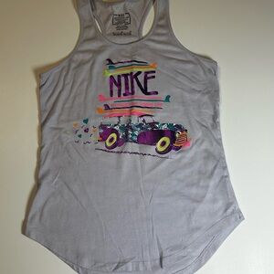 Nike Gray Athletic Tank Top